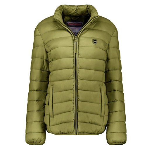 ANAPURNA Kurtka pikowana &quot;Akitalana Basic&quot; w kolorze oliwkowym ze sklepu Limango Polska w kategorii Kurtki damskie - zdjęcie 187707275