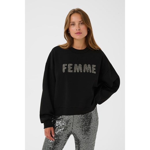 Kaffe Bluza w kolorze czarnym ze sklepu Limango Polska w kategorii Bluzy damskie - zdjęcie 187707818