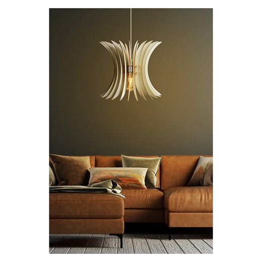 ABERTO DESIGN Lampa wisząca w kolorze białym - Ø 35 cm ze sklepu Limango Polska w kategorii Oświetlenie - zdjęcie 187707937