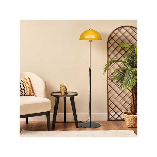 ABERTO DESIGN Lampa stojąca w kolorze żółtym - wys. 147 cm ze sklepu Limango Polska w kategorii Oświetlenie - zdjęcie 187707986