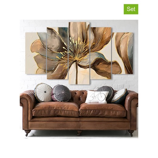 ABERTO DESIGN 5-częściowy zestaw druków artystycznych ze sklepu Limango Polska w kategorii Obrazy - zdjęcie 187708137