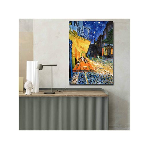 ABERTO DESIGN Druk &quot;Cafe Terrace&quot; na płótnie - 70 x 100 cm ze sklepu Limango Polska w kategorii Obrazy - zdjęcie 187708159