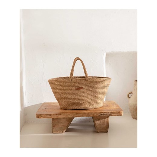 ABERTO DESIGN Kosz w kolorze jasnobrązowym - wys. 30 cm ze sklepu Limango Polska w kategorii Pojemniki kuchenne - zdjęcie 187708229