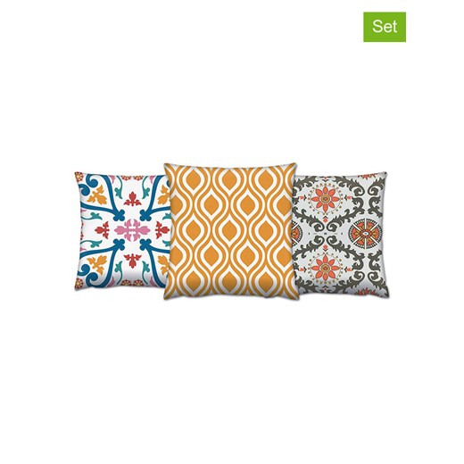 ABERTO DESIGN Poduszki (3 szt.) ze wzorem ze sklepu Limango Polska w kategorii Poduszki dekoracyjne - zdjęcie 187708239