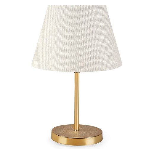 ABERTO DESIGN Lampa stołowa w kolorze złoto-białym - wys. 37 x Ø 22 cm ze sklepu Limango Polska w kategorii Oświetlenie - zdjęcie 187708495