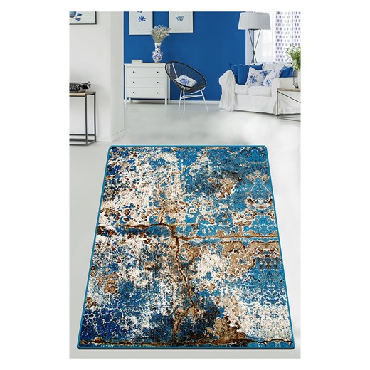 ABERTO DESIGN Dywan w kolorze niebieskim ze sklepu Limango Polska w kategorii Dywany - zdjęcie 187708646