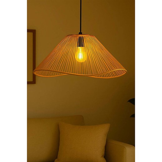 ABERTO DESIGN Lampa wisząca w kolorze beżowym - wys. 55 x Ø 45 cm Aberto Design onesize okazja Limango Polska