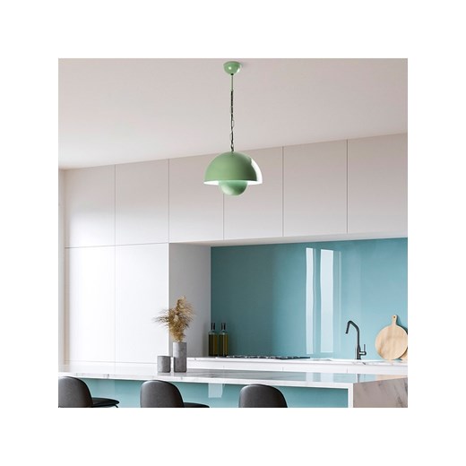 ABERTO DESIGN Lampa wisząca w kolorze zielonym - Ø 30 cm Aberto Design onesize promocyjna cena Limango Polska