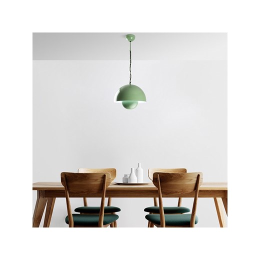 ABERTO DESIGN Lampa wisząca w kolorze zielonym - Ø 30 cm Aberto Design onesize wyprzedaż Limango Polska