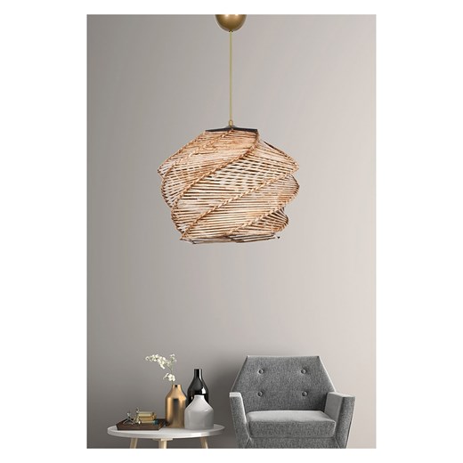 Opviq Lampa wisząca &quot;Ruche&quot; w kolorze brązowym - Ø 32 cm ze sklepu Limango Polska w kategorii Oświetlenie - zdjęcie 187709987