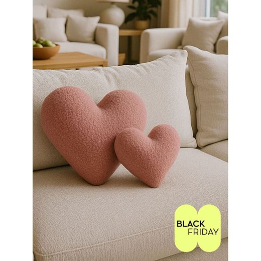 ABERTO DESIGN Poduszka w kolorze jasnoróżowym ze sklepu Limango Polska w kategorii Poduszki dekoracyjne - zdjęcie 187710156