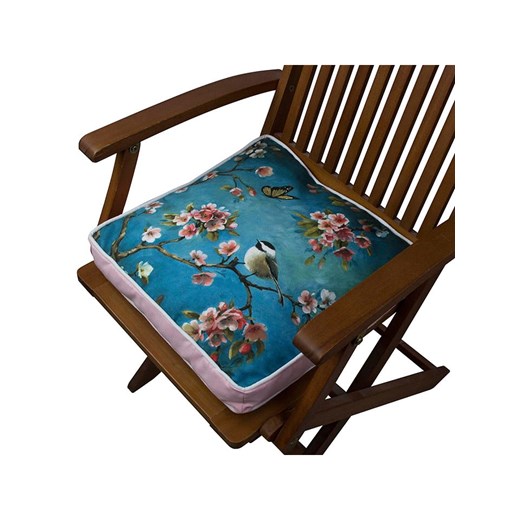 ABERTO DESIGN Poduszka w kolorze turkusowym ze sklepu Limango Polska w kategorii Poduszki dekoracyjne - zdjęcie 187710656