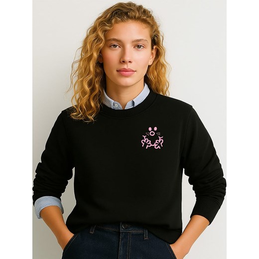 WOOOP Bluza w kolorze czarnym ze sklepu Limango Polska w kategorii Bluzy damskie - zdjęcie 187710706