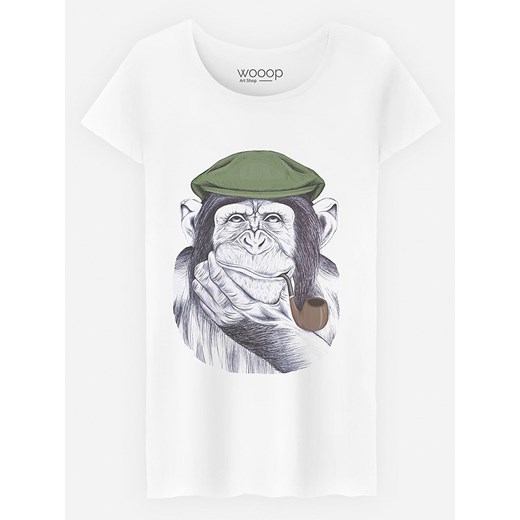 WOOOP Koszulka w kolorze białym ze sklepu Limango Polska w kategorii Bluzki damskie - zdjęcie 187710768