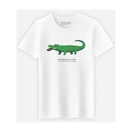 WOOOP Koszulka w kolorze białym ze sklepu Limango Polska w kategorii T-shirty męskie - zdjęcie 187710778