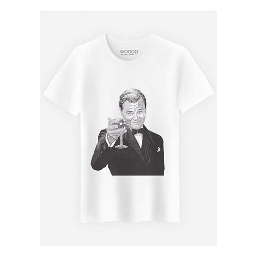 WOOOP Koszulka &quot;Gatsby&quot; w kolorze białym ze sklepu Limango Polska w kategorii T-shirty męskie - zdjęcie 187710877