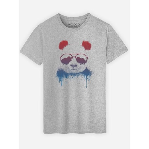 WOOOP Koszulka &quot;Stay cool&quot; w kolorze szarym ze sklepu Limango Polska w kategorii T-shirty męskie - zdjęcie 187710886