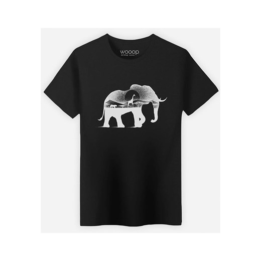 WOOOP Koszulka &quot;Wild Africa&quot; w kolorze czarnym ze sklepu Limango Polska w kategorii T-shirty męskie - zdjęcie 187710897