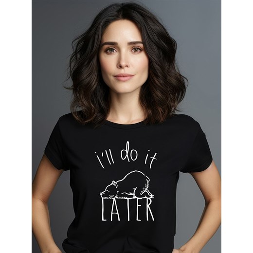 WOOOP Koszulka w kolorze czarnym ze sklepu Limango Polska w kategorii Bluzki damskie - zdjęcie 187710987