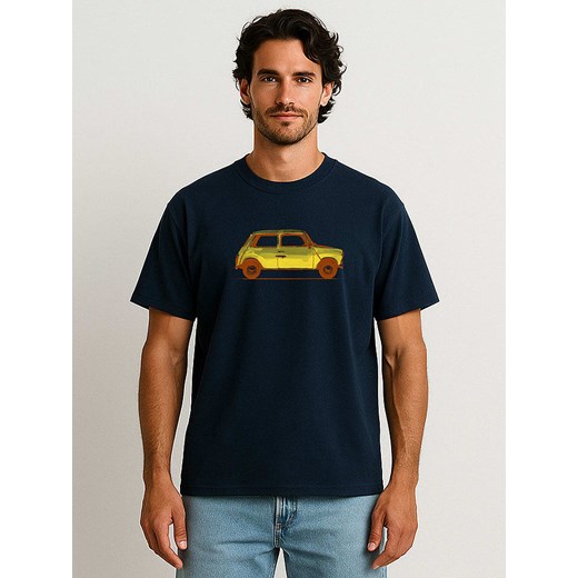 WOOOP Koszulka &quot;Mini&quot; w kolorze granatowym ze sklepu Limango Polska w kategorii T-shirty męskie - zdjęcie 187711059