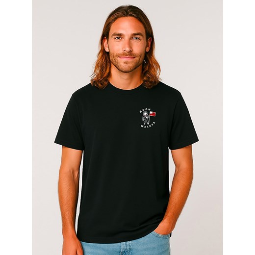 WOOOP Koszulka &quot;Moon walker&quot; w kolorze czarnym ze sklepu Limango Polska w kategorii T-shirty męskie - zdjęcie 187711065
