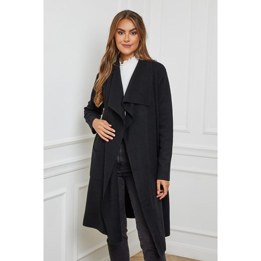 Soft Cashmere Kardigan w kolorze czarnym ze sklepu Limango Polska w kategorii Swetry damskie - zdjęcie 187711099