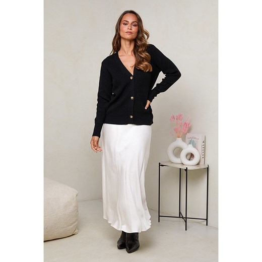 Soft Cashmere Kardigan w kolorze czarnym ze sklepu Limango Polska w kategorii Swetry damskie - zdjęcie 187711126