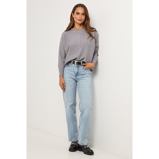 Soft Cashmere Sweter w kolorze szarym ze sklepu Limango Polska w kategorii Swetry damskie - zdjęcie 187711276