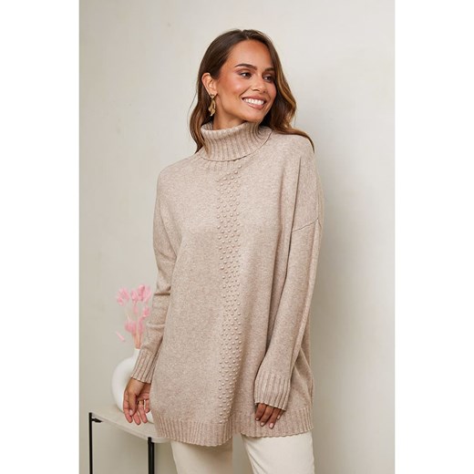 Soft Cashmere Golf w kolorze karmelowym ze sklepu Limango Polska w kategorii Swetry damskie - zdjęcie 187711419