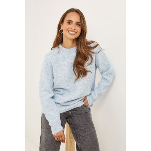 Soft Cashmere Sweter w kolorze błękitnym Soft Cashmere 36/38 okazyjna cena Limango Polska