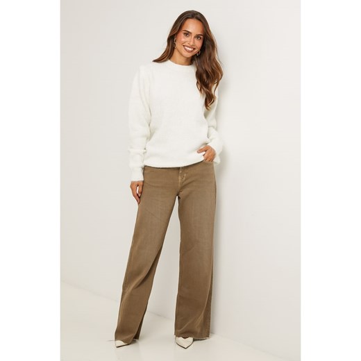 Soft Cashmere Sweter w kolorze kremowym Soft Cashmere 40/42 wyprzedaż Limango Polska