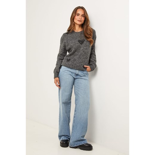 Soft Cashmere Sweter w kolorze ciemnoszarym Soft Cashmere 36/38 Limango Polska okazyjna cena