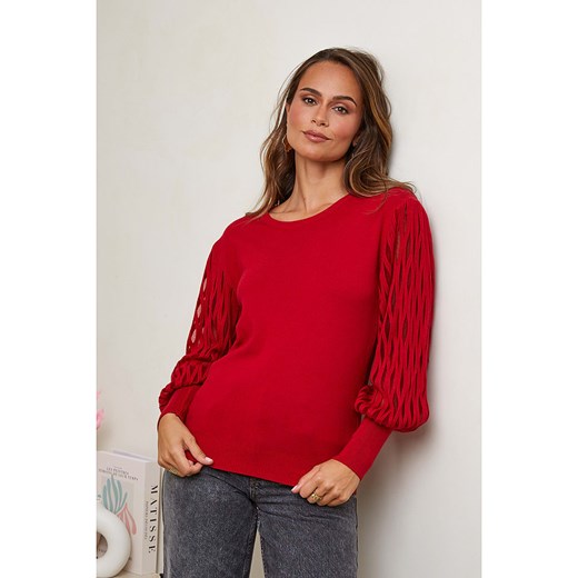Soft Cashmere Sweter w kolorze czerwonym ze sklepu Limango Polska w kategorii Swetry damskie - zdjęcie 187711657
