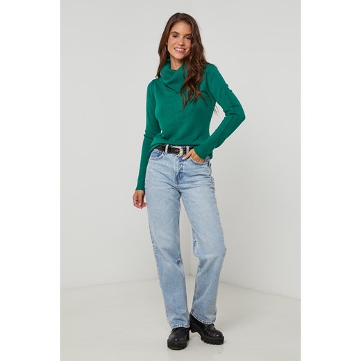 Soft Cashmere Golf w kolorze zielonym ze sklepu Limango Polska w kategorii Swetry damskie - zdjęcie 187711736