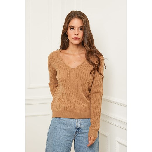 L&apos;armoire de Suzette Sweter w kolorze karmelowym ze sklepu Limango Polska w kategorii Swetry damskie - zdjęcie 187712028
