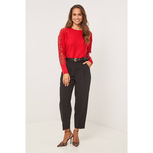 Soft Cashmere Sweter w kolorze czerwonym ze sklepu Limango Polska w kategorii Swetry damskie - zdjęcie 187712098