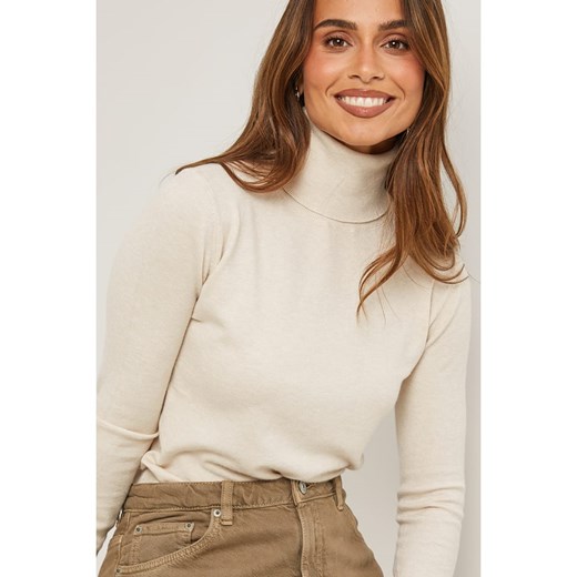 Soft Cashmere Golf w kolorze beżowym Soft Cashmere 38/40 okazyjna cena Limango Polska