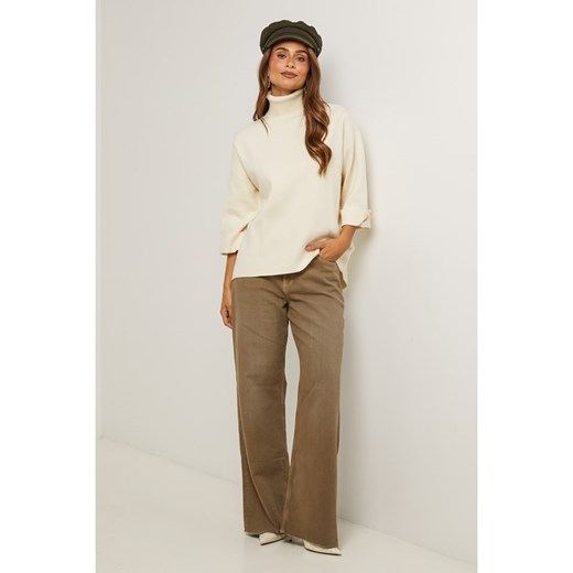 Soft Cashmere Golf w kolorze kremowym ze sklepu Limango Polska w kategorii Swetry damskie - zdjęcie 187712289