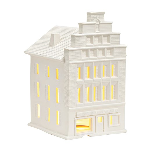 G. Wurm Świecznik &quot;House&quot; w kolorze białym - 13 x 30 x 15 cm ze sklepu Limango Polska w kategorii Świeczniki - zdjęcie 187712927