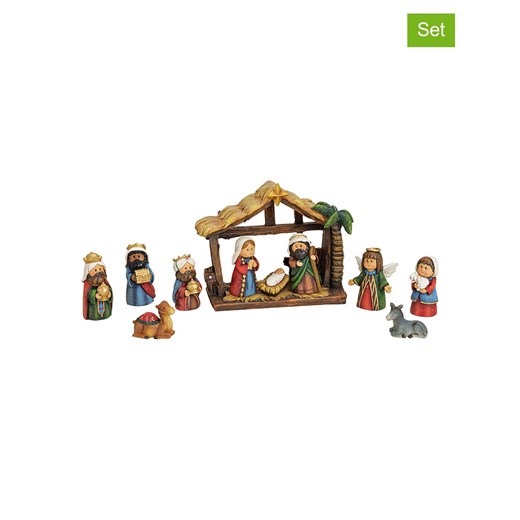 G. Wurm Figurki dekoracyjne (11 szt.) &quot;Crib&quot; ze wzorem ze sklepu Limango Polska w kategorii Dekoracje - zdjęcie 187712987