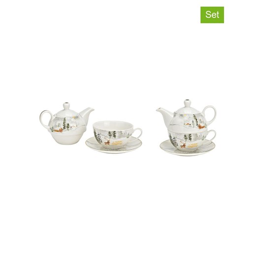 G. Wurm 3-częściowy zestaw w kolorze złoto-białym ze sklepu Limango Polska w kategorii Dzbanki i zaparzacze - zdjęcie 187713008