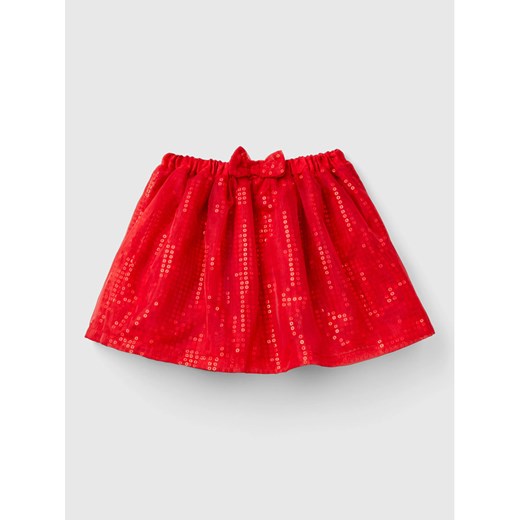 Benetton Spódnica w kolorze czerwonym ze sklepu Limango Polska w kategorii Spódnice dziewczęce - zdjęcie 187713547