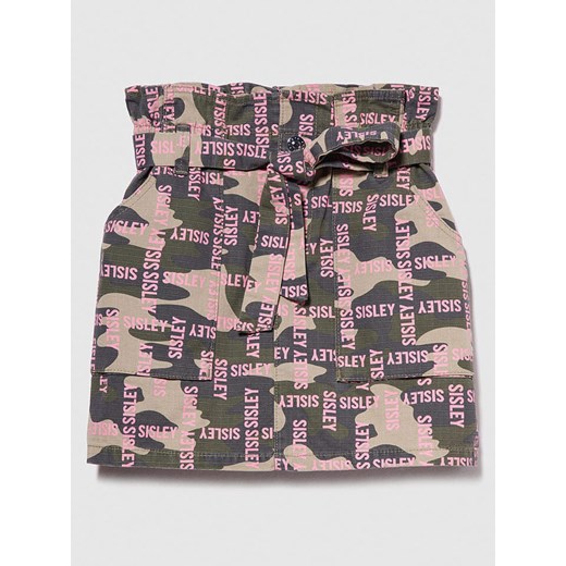 Sisley Spódnica w kolorze brązowym ze sklepu Limango Polska w kategorii Spódnice dziewczęce - zdjęcie 187713699