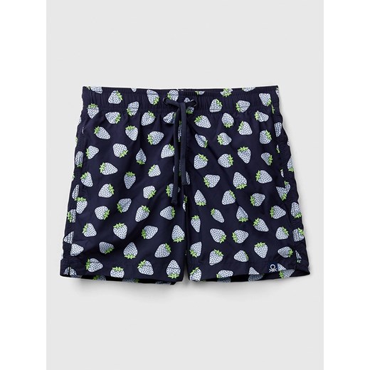 Benetton Szorty kąpielowe w kolorze czarnym ze sklepu Limango Polska w kategorii Kąpielówki chłopięce - zdjęcie 187713746