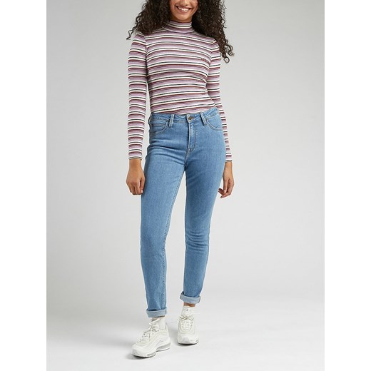 Lee Dżinsy - Skinny fit - w kolorze błękitnym ze sklepu Limango Polska w kategorii Jeansy damskie - zdjęcie 187713906