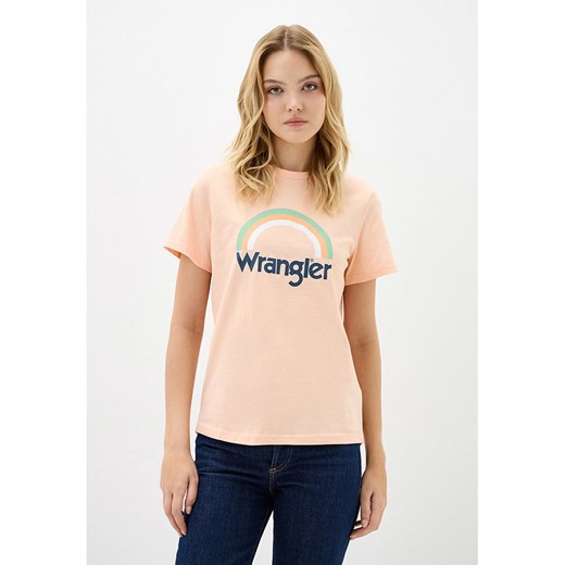 Wrangler Koszulka w kolorze pomarańczowym ze sklepu Limango Polska w kategorii Bluzki damskie - zdjęcie 187714366