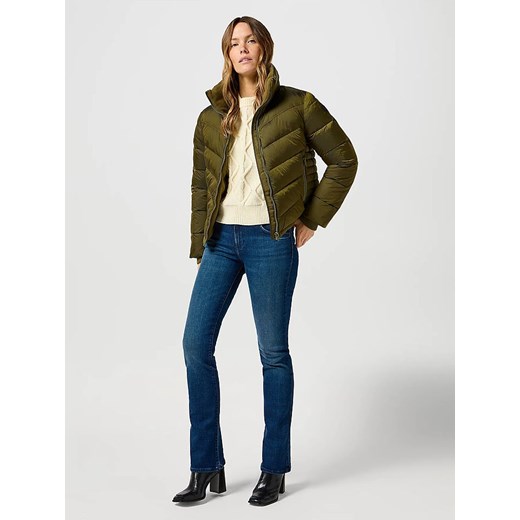 Wrangler Kurtka pikowana w kolorze ciemnozielonym ze sklepu Limango Polska w kategorii Kurtki damskie - zdjęcie 187714455