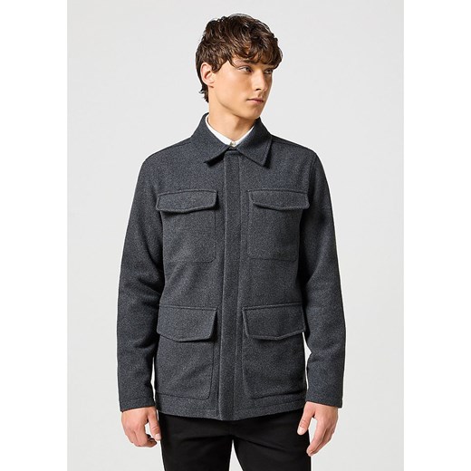 Wrangler Kurtka przejściowa w kolorze antracytowym ze sklepu Limango Polska w kategorii Kurtki męskie - zdjęcie 187714476