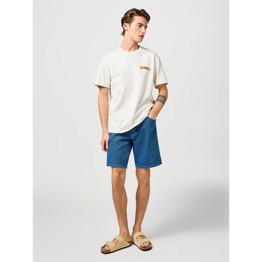 Wrangler Koszulka w kolorze kremowym ze sklepu Limango Polska w kategorii T-shirty męskie - zdjęcie 187714538