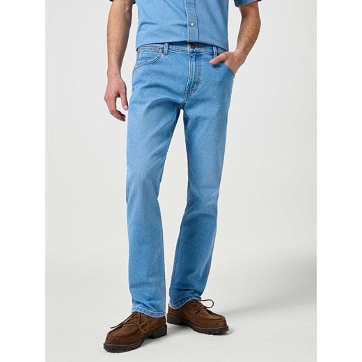Wrangler Dżinsy - Regular fit - w kolorze błękitnym ze sklepu Limango Polska w kategorii Jeansy męskie - zdjęcie 187714558